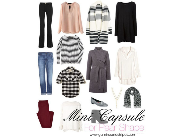 How To Create A Capsule Wardrobe for a Pear Shape