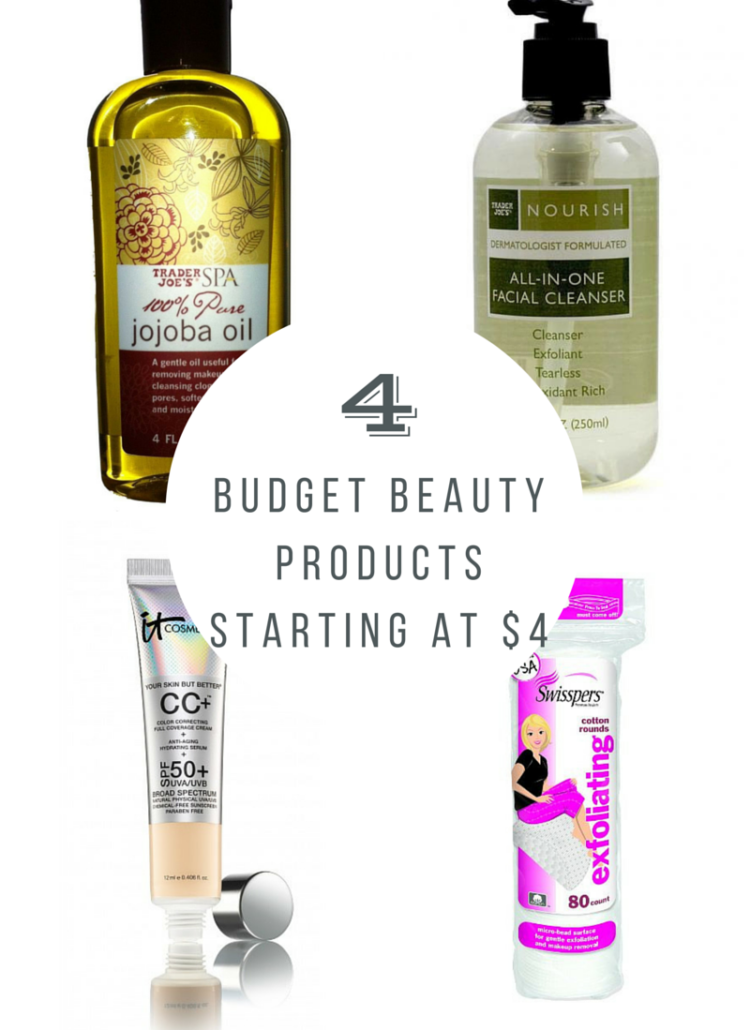 4 budget beauty products starting at $4