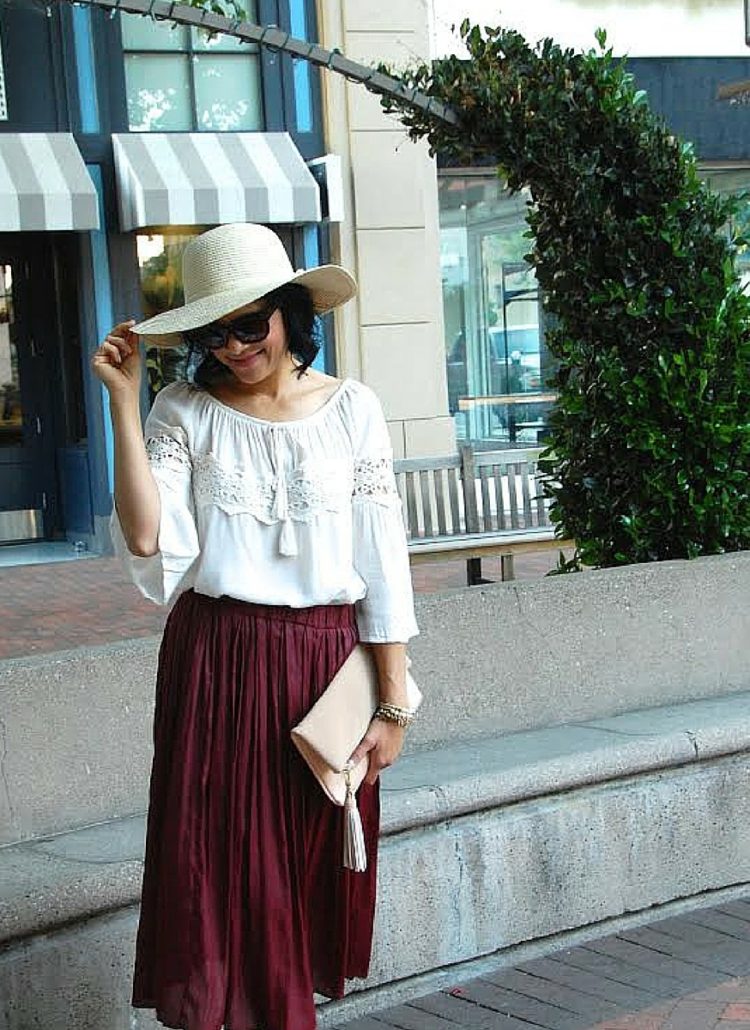 Summer sunhat. Get your boho chic on with Kmart, Target. H&M & DSW.