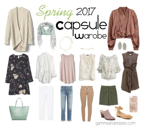 2017 Spring Capsule Wardrobe + 14 Outfits