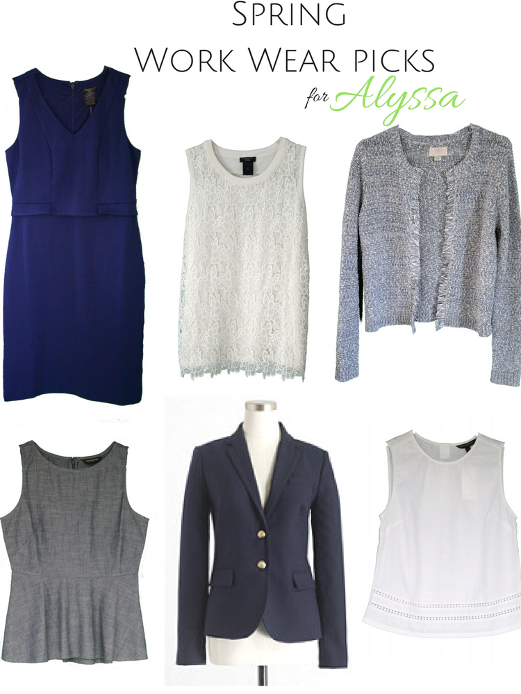 Spring Work Wear Picks for Alyssa