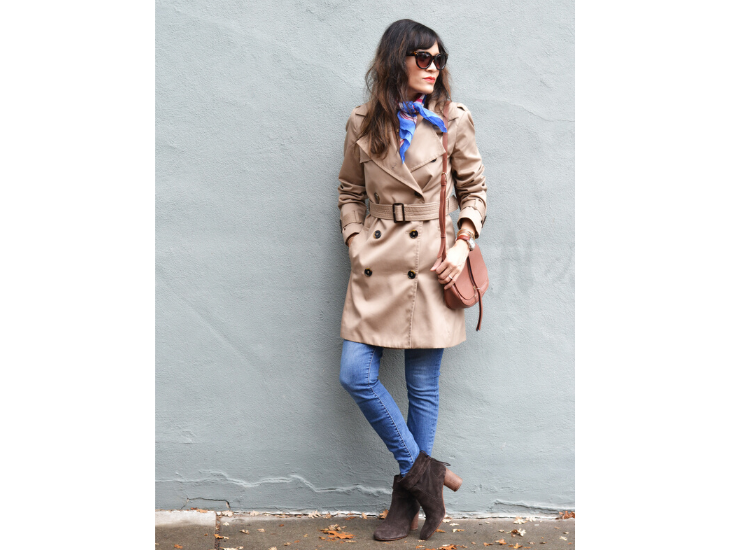 Trench Coat Parisian Style