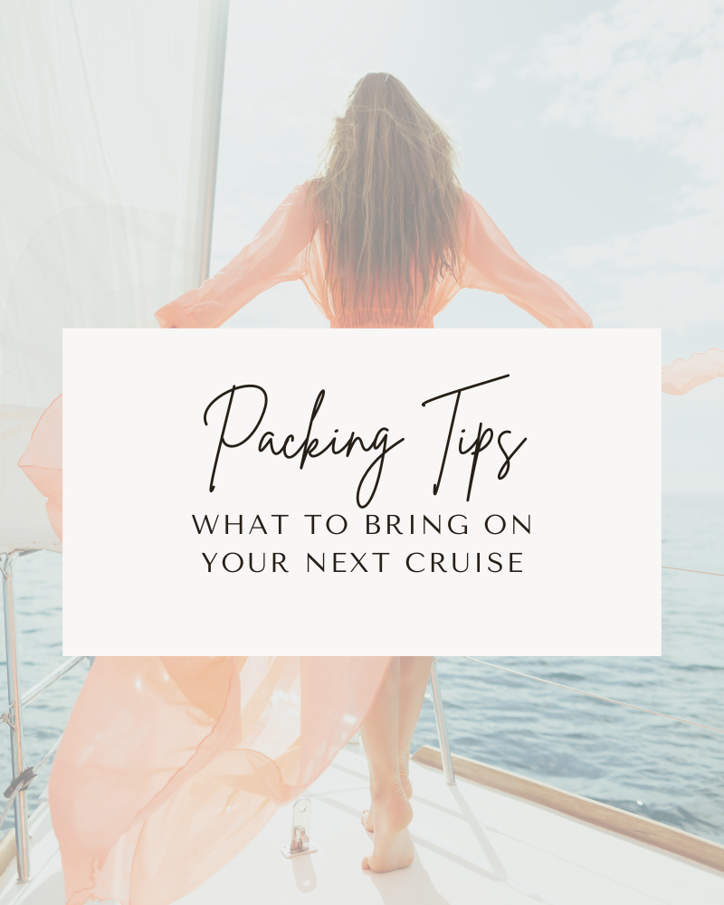 What To Bring on A Cruise - April Styling