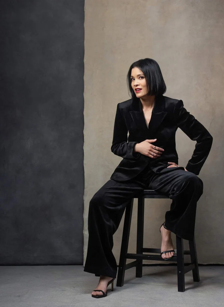 Professional wardrobe edit consultant helping female founders and business owners refine their style and build a more intentional wardrobe