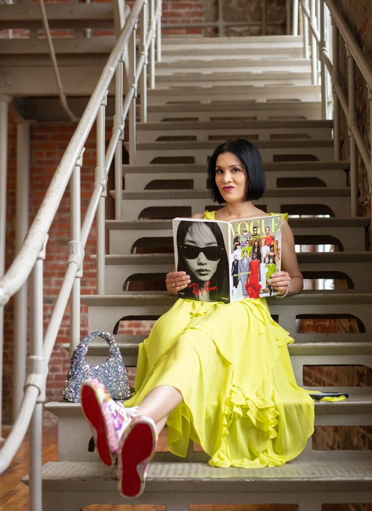 Professional body shape styling consultation helping women build confidence through personalized style guidance